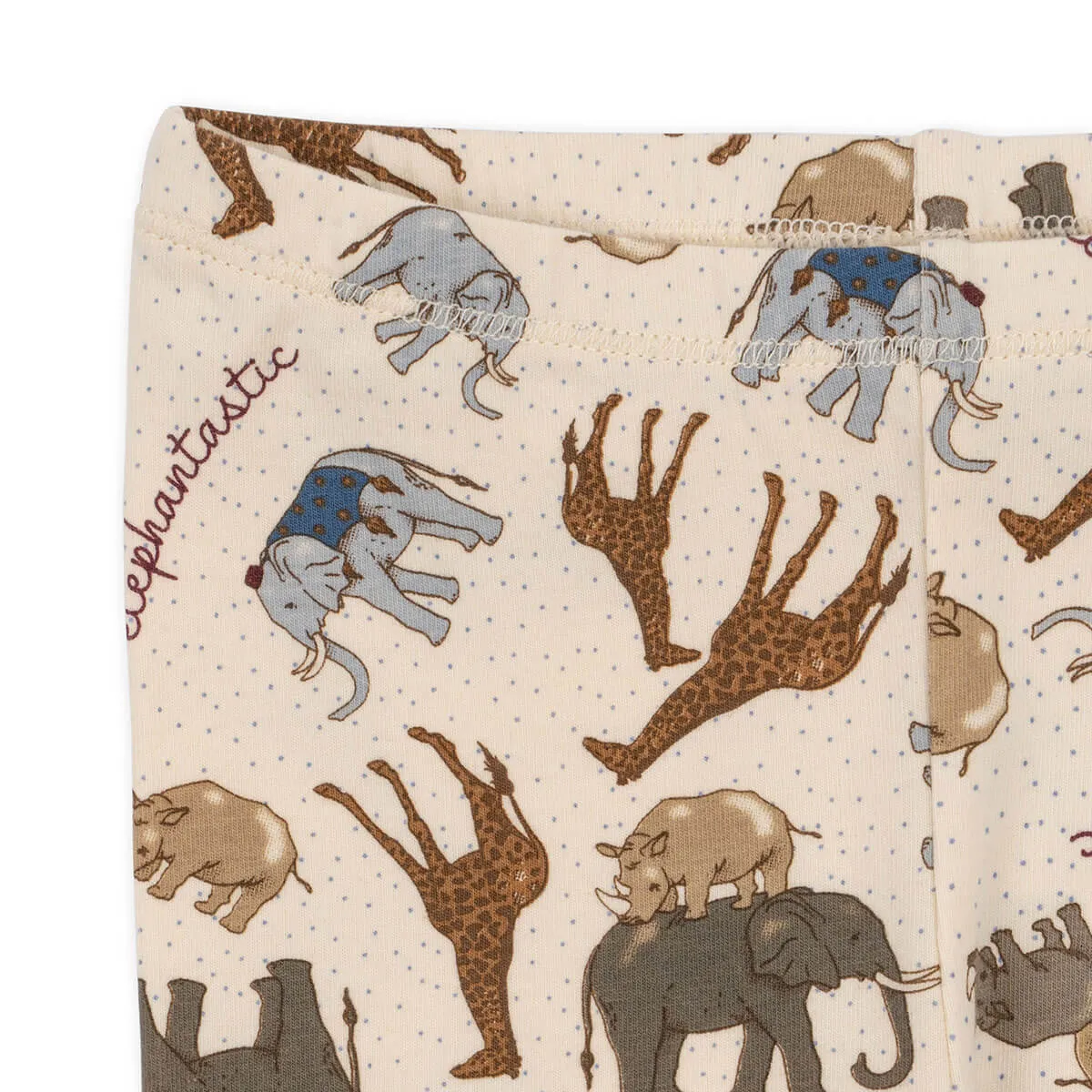 Basic Pants in Elephantastic by Konges Sløjd - Last One In Stock - 0-1 Months