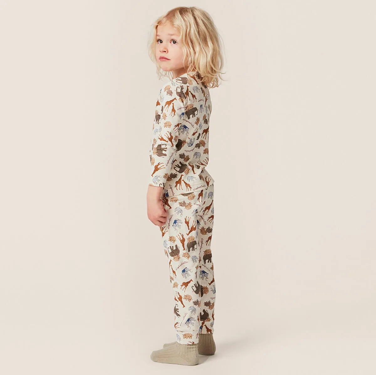 Basic Pants in Elephantastic by Konges Sløjd - Last One In Stock - 0-1 Months