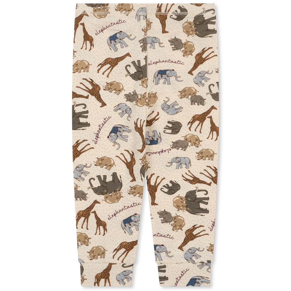 Basic Pants in Elephantastic by Konges Sløjd - Last One In Stock - 0-1 Months