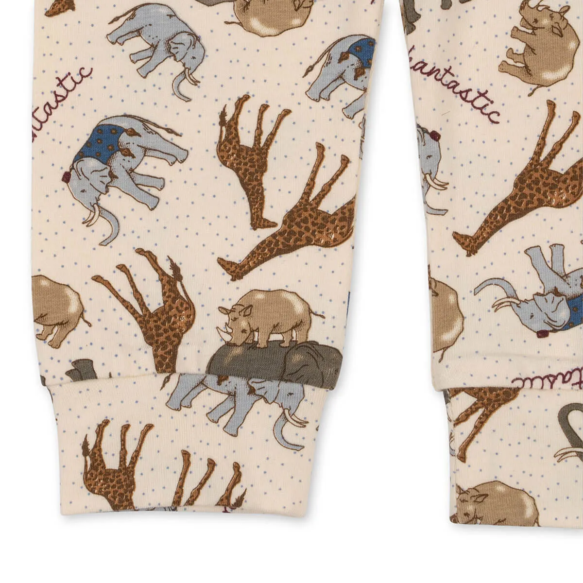 Basic Pants in Elephantastic by Konges Sløjd - Last One In Stock - 0-1 Months
