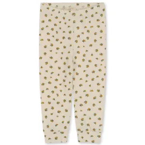 Basic Pants in Peonia Limone by Konges Sløjd - Last Ones In Stock - 0-6 Months