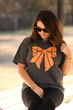 Basketball Bow Tee