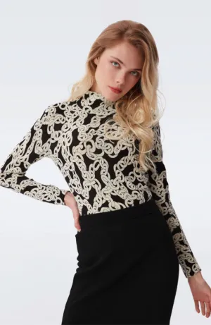 Brandy Sweater Chain Black