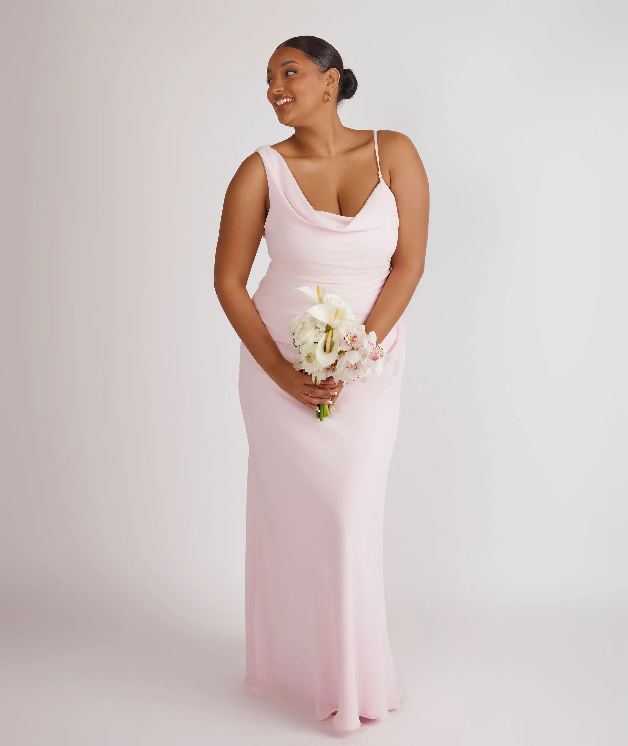 Bridesmaid Dress Chiffon Swatch Card