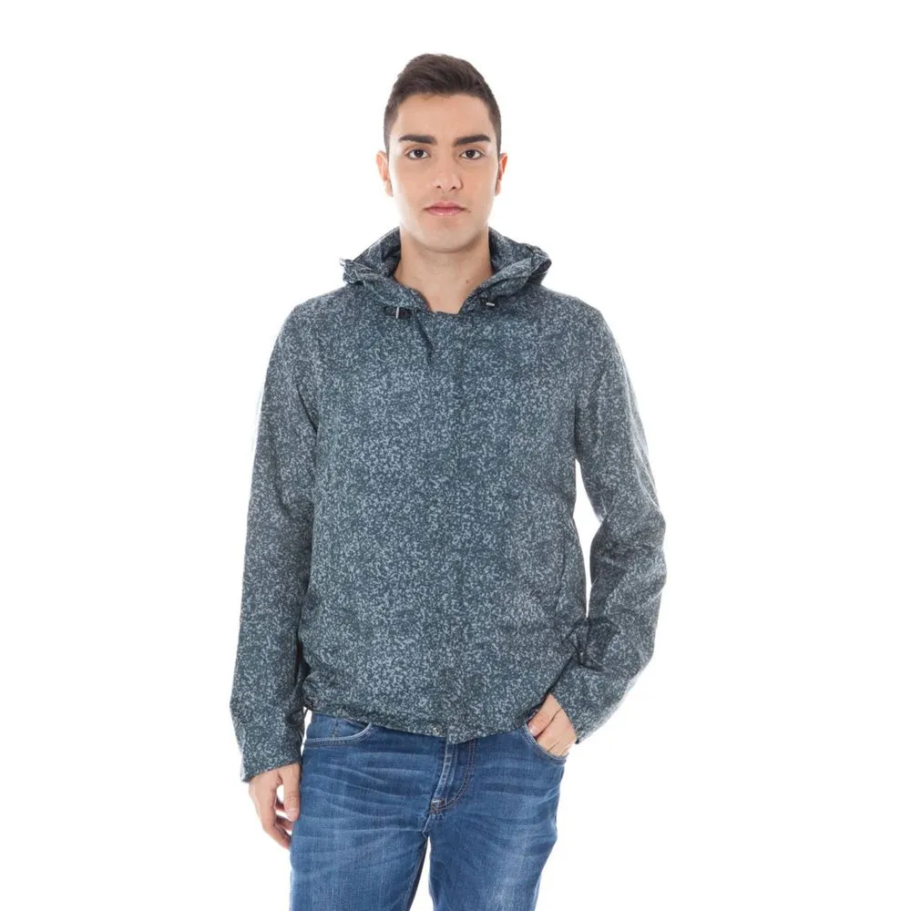 Calvin Klein Gray Polyamide Men Jacket