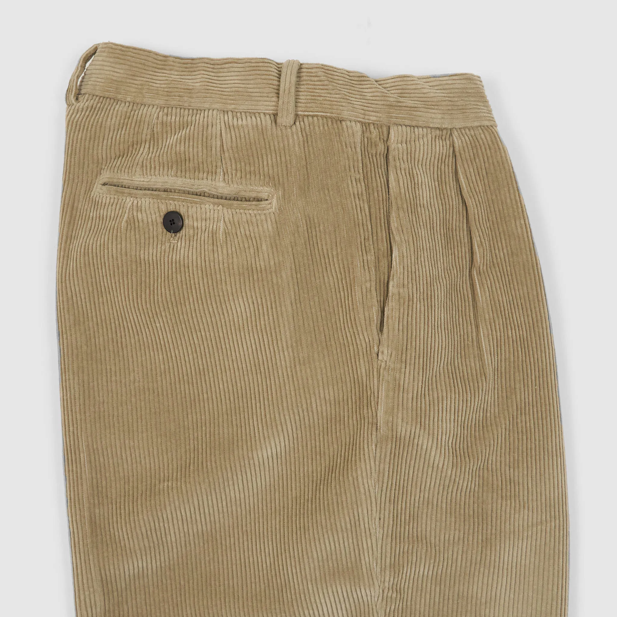 Cellar Door Comfort Two Pleats Corduroy Chino Pants
