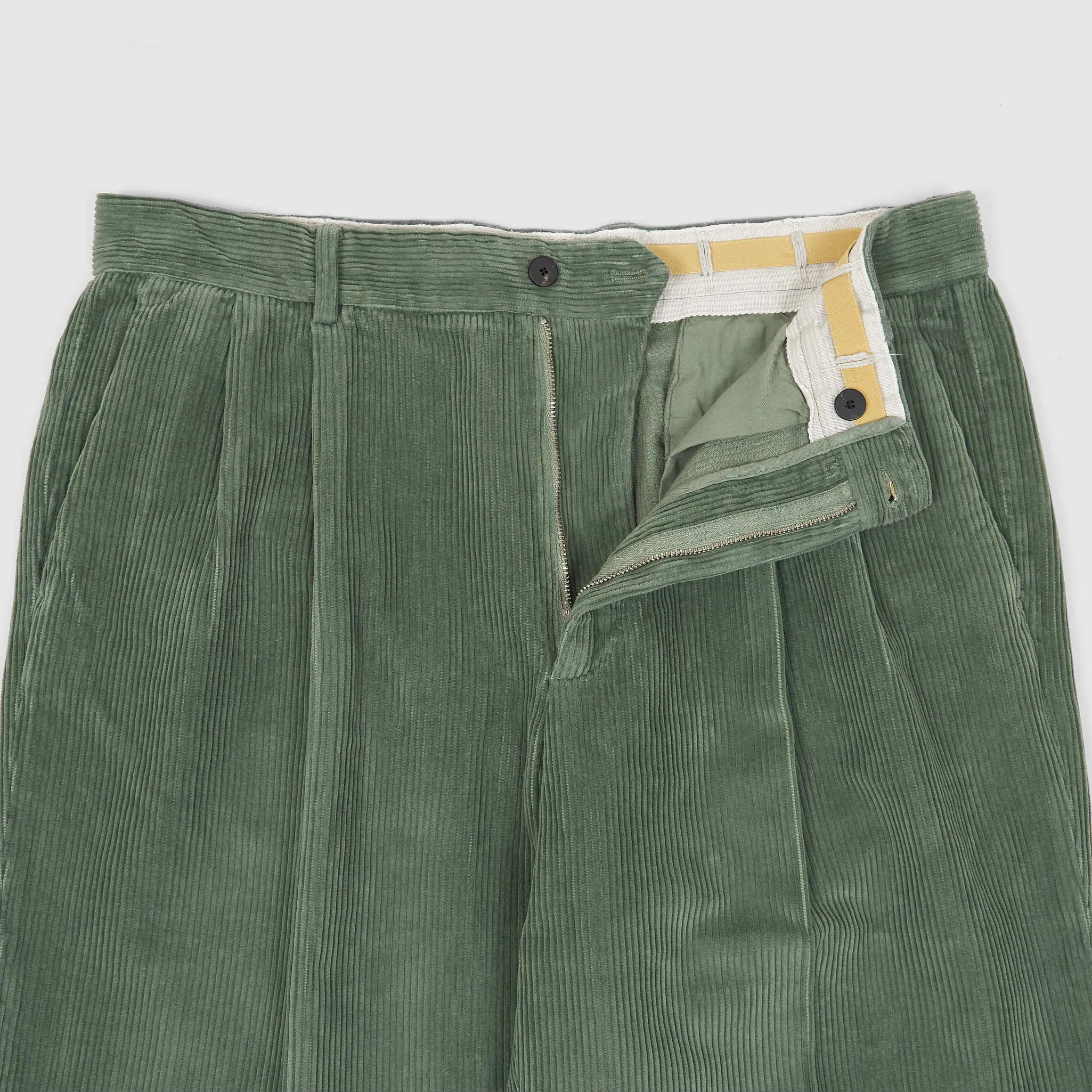 Cellar Door Comfort Two Pleats Corduroy Chino Pants