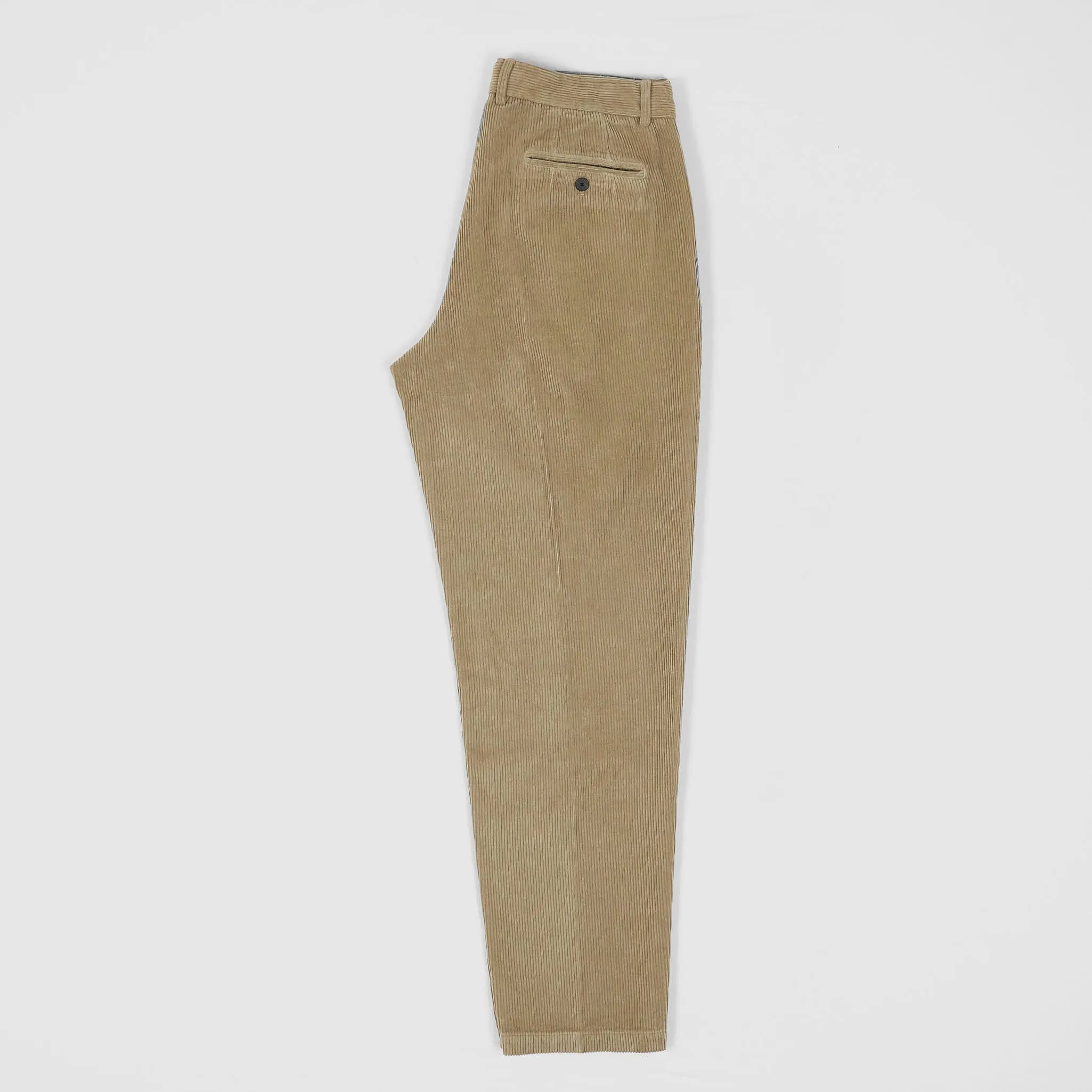 Cellar Door Comfort Two Pleats Corduroy Chino Pants