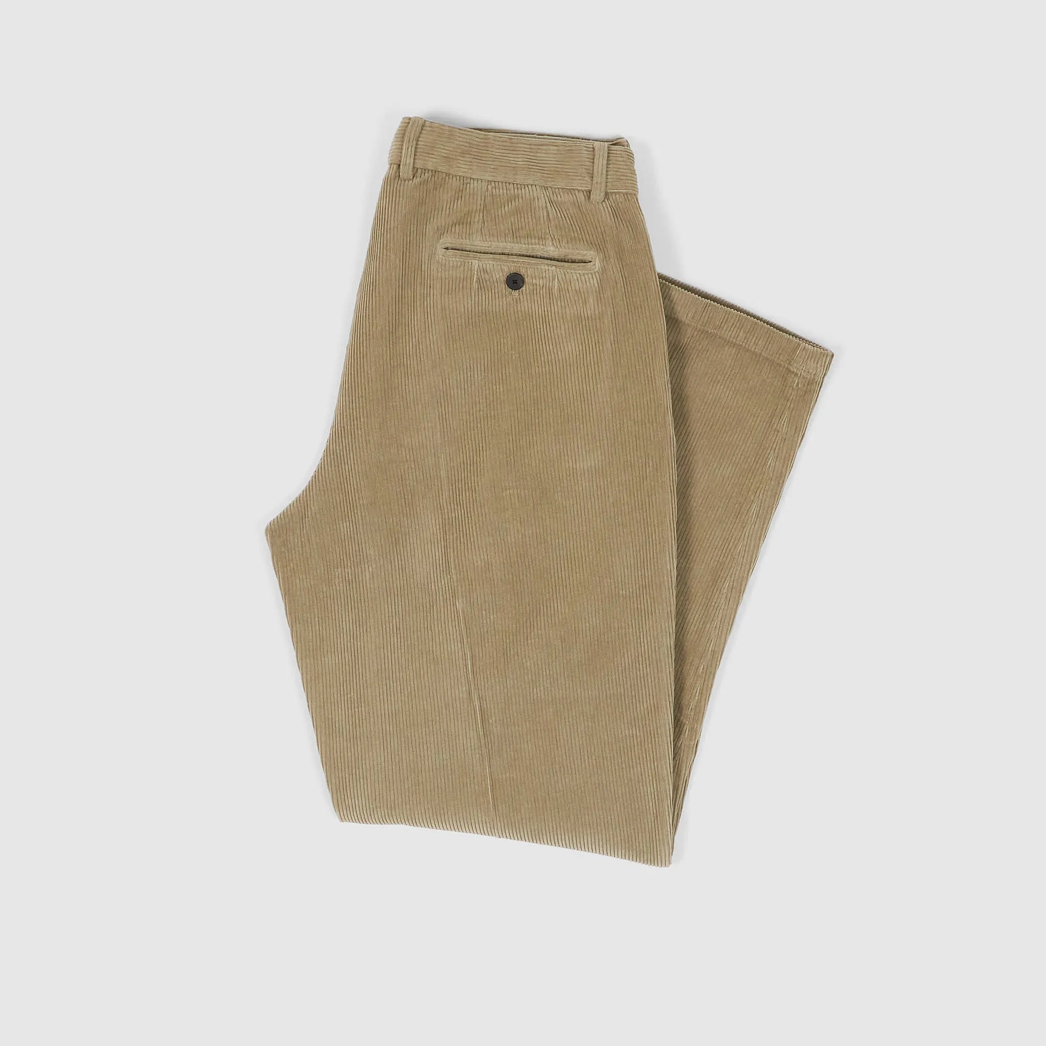 Cellar Door Comfort Two Pleats Corduroy Chino Pants