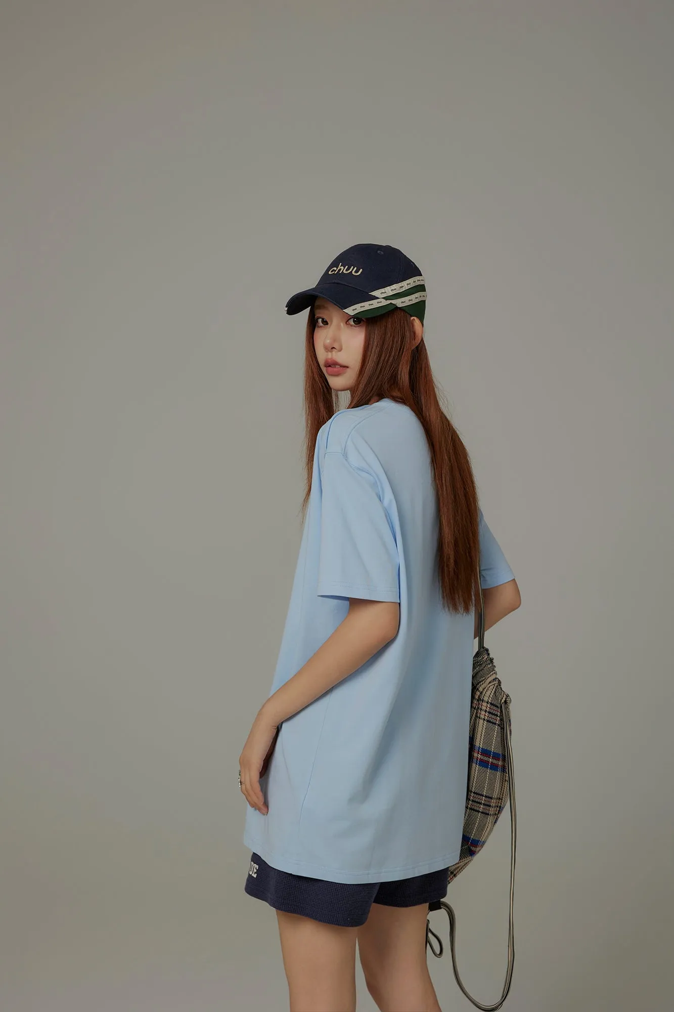 Chuu Cherry Color Basic T-Shirt