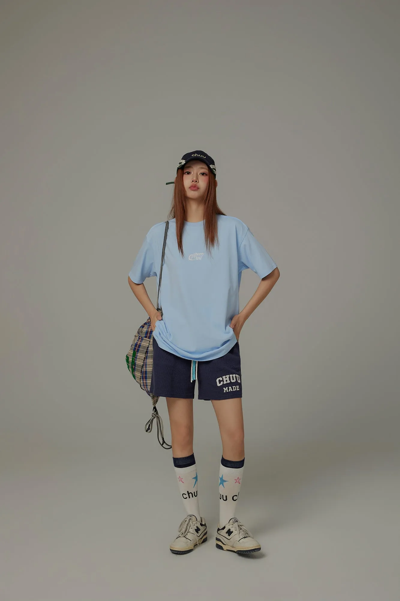 Chuu Cherry Color Basic T-Shirt