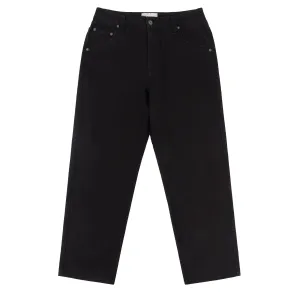 Dime - Classic Relaxed Denim Pants in Black