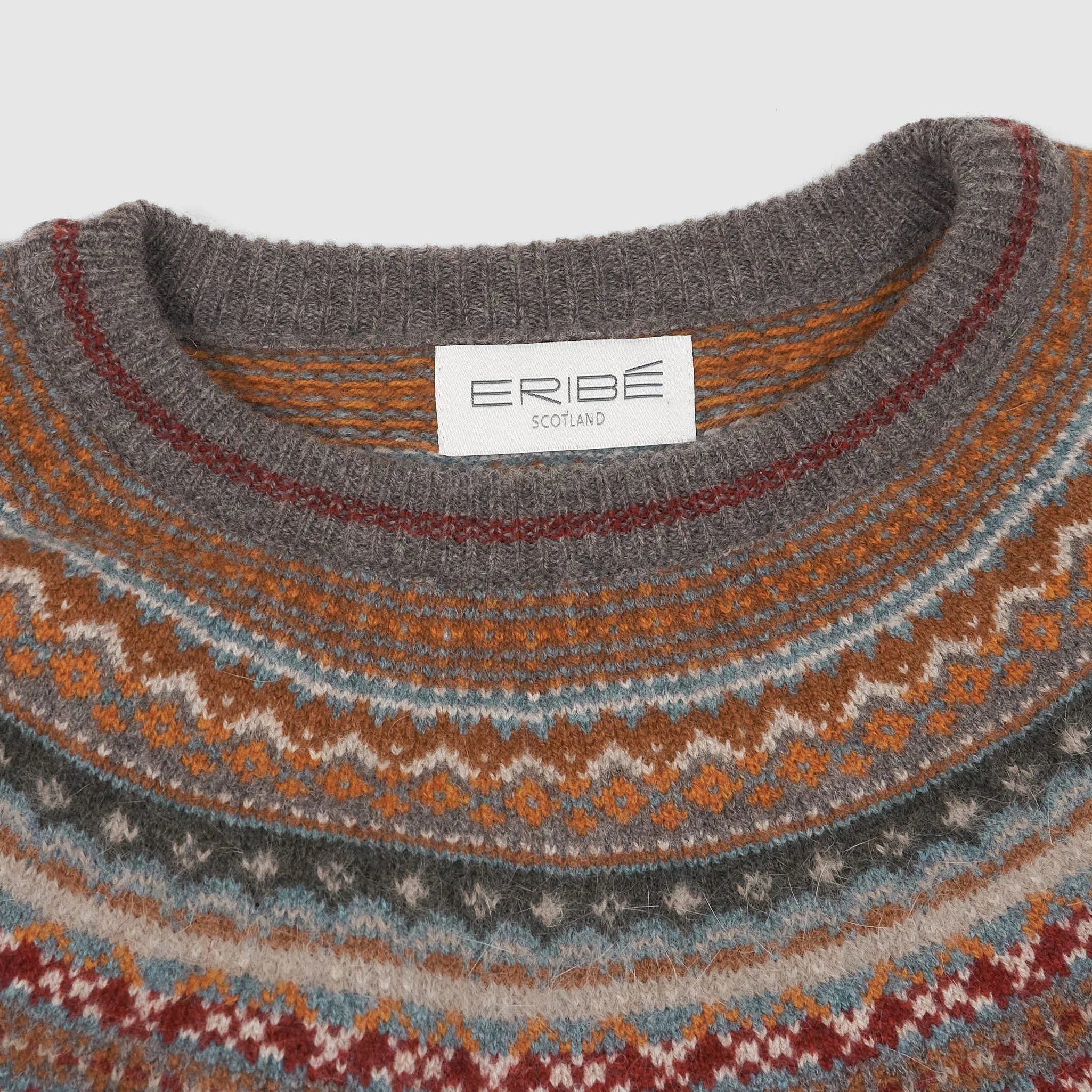 Eribé Ladies Knitted  Crew Neck Pullover