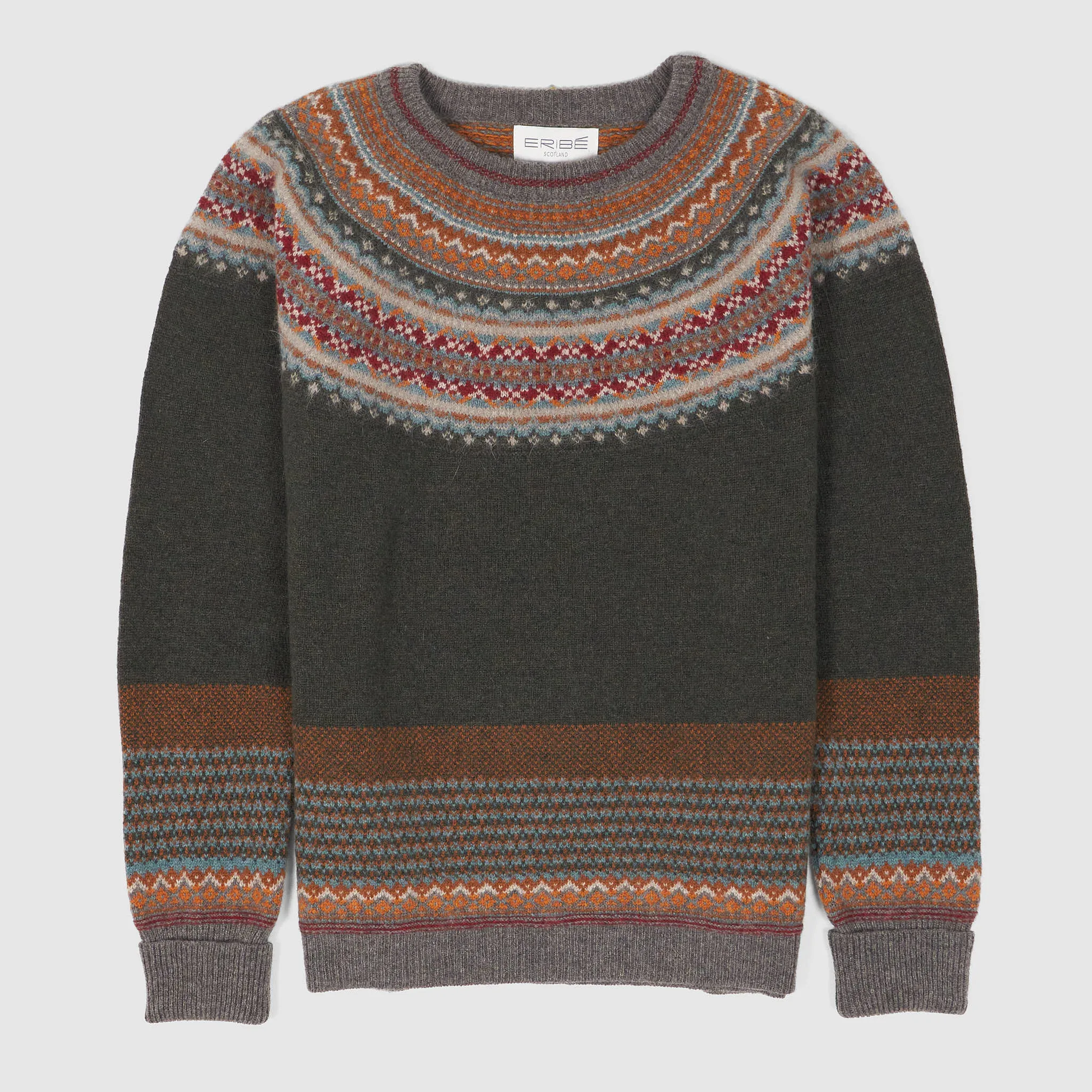 Eribé Ladies Knitted  Crew Neck Pullover