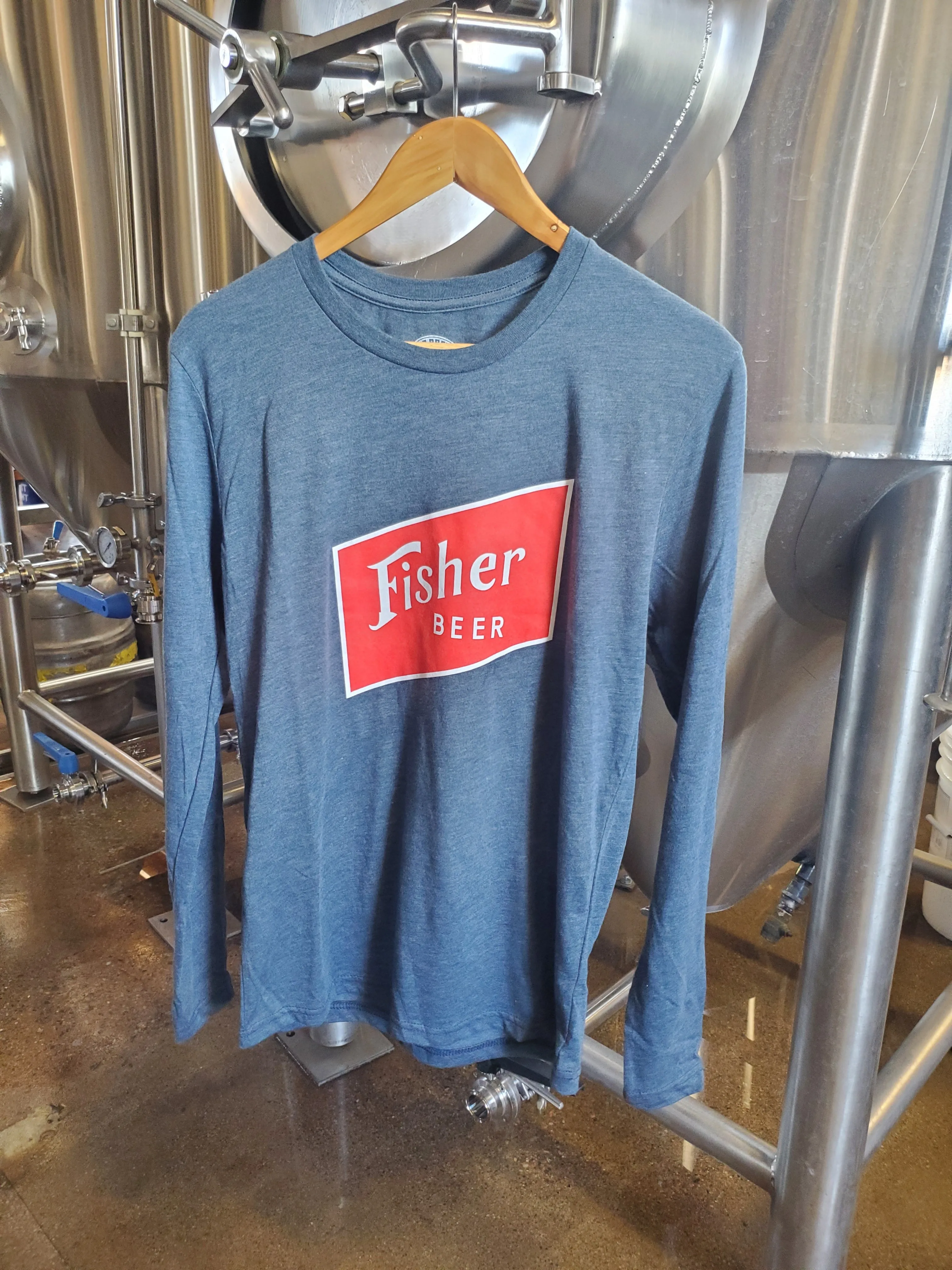 Fisher Parallelogram Long Sleeve Tees