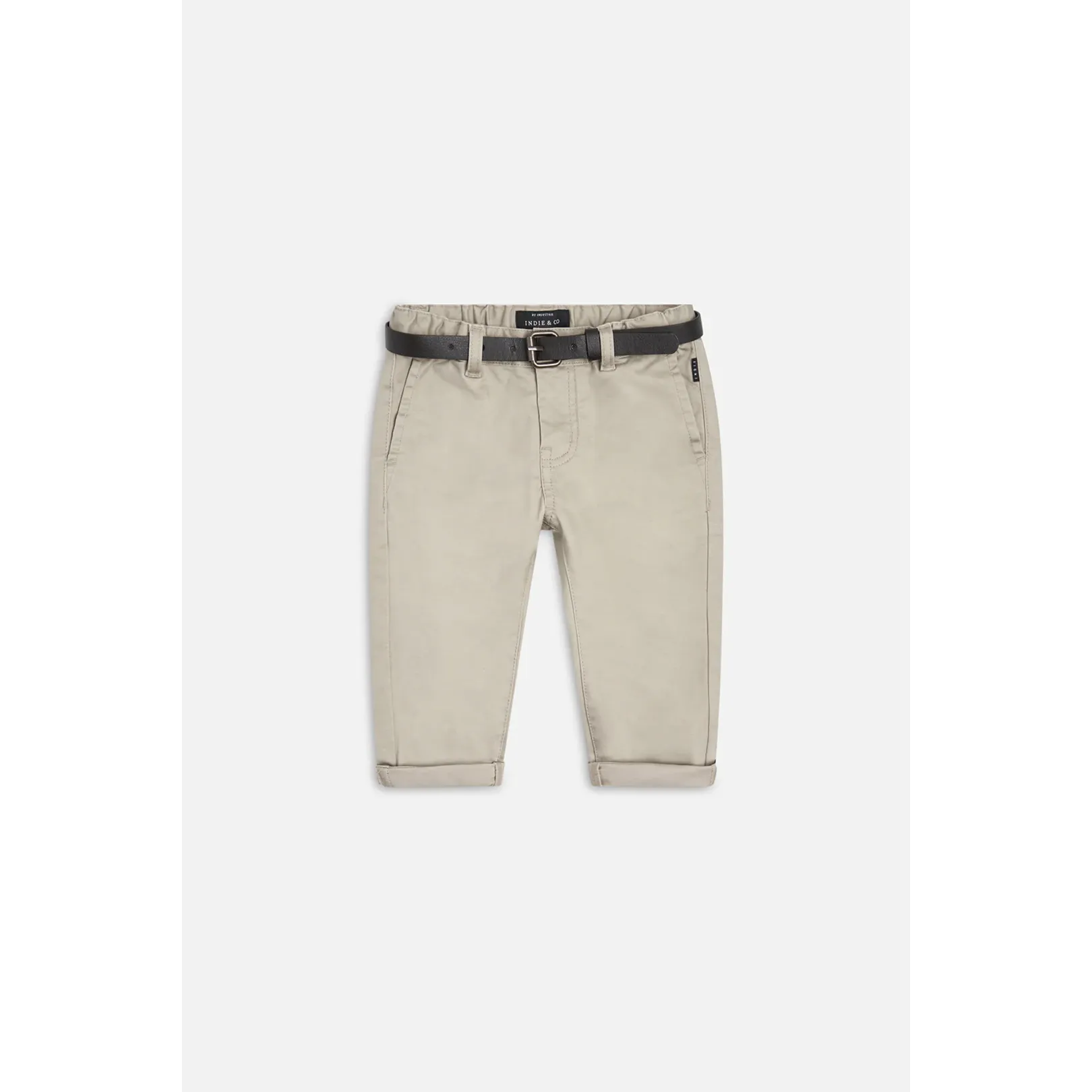 Indie Kids -  Boys Cuba Stretch Chino - Stone