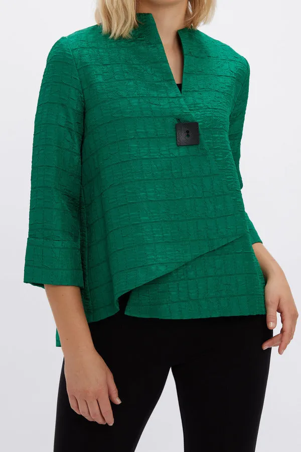 JOSEPH RIBKOFF COLLARLESS JACKET