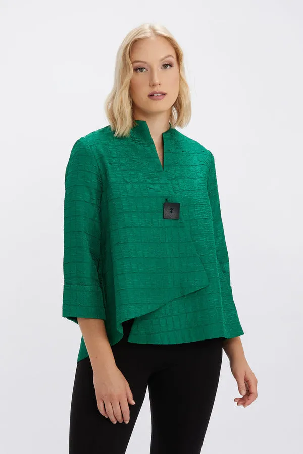 JOSEPH RIBKOFF COLLARLESS JACKET