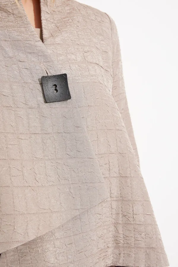JOSEPH RIBKOFF COLLARLESS JACKET