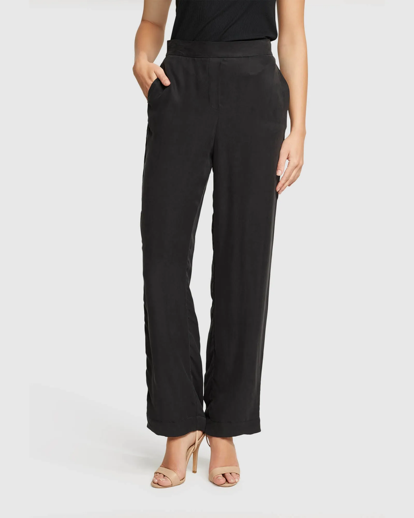 Katerina Cupro Blend Pants