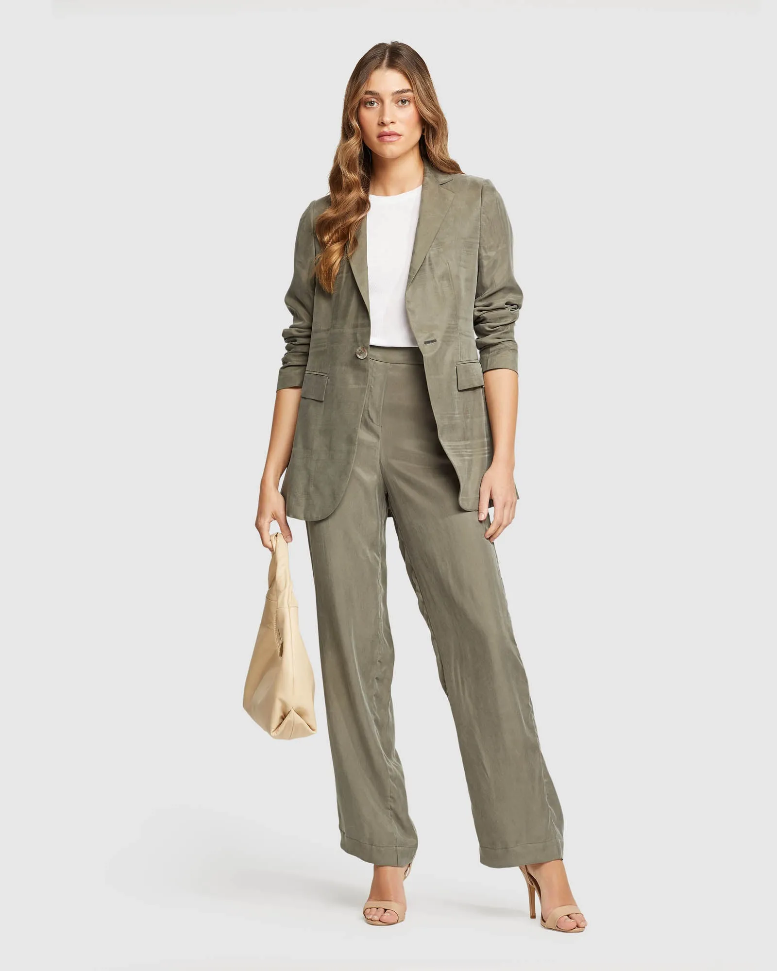 Katerina Cupro Blend Pants