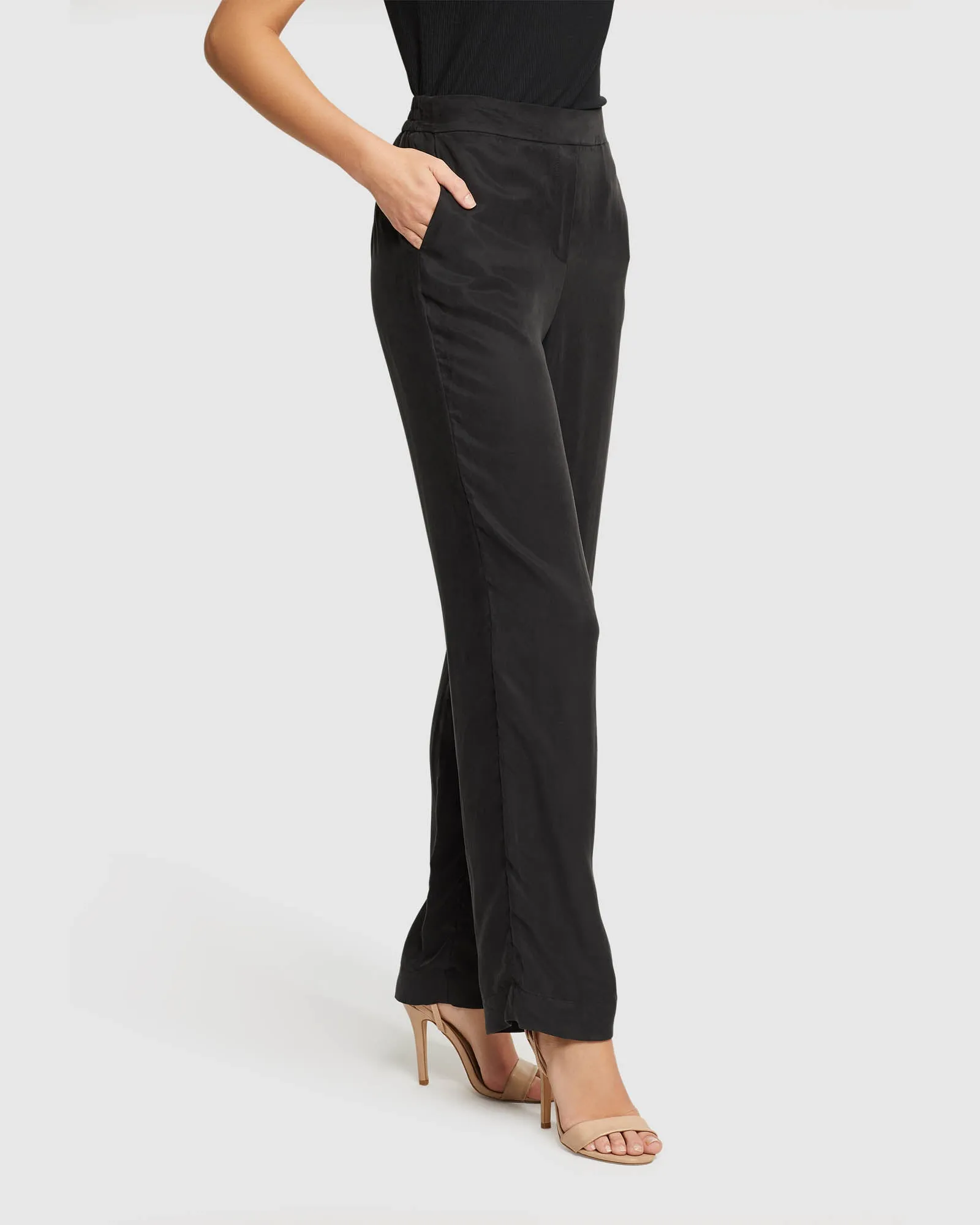 Katerina Cupro Blend Pants
