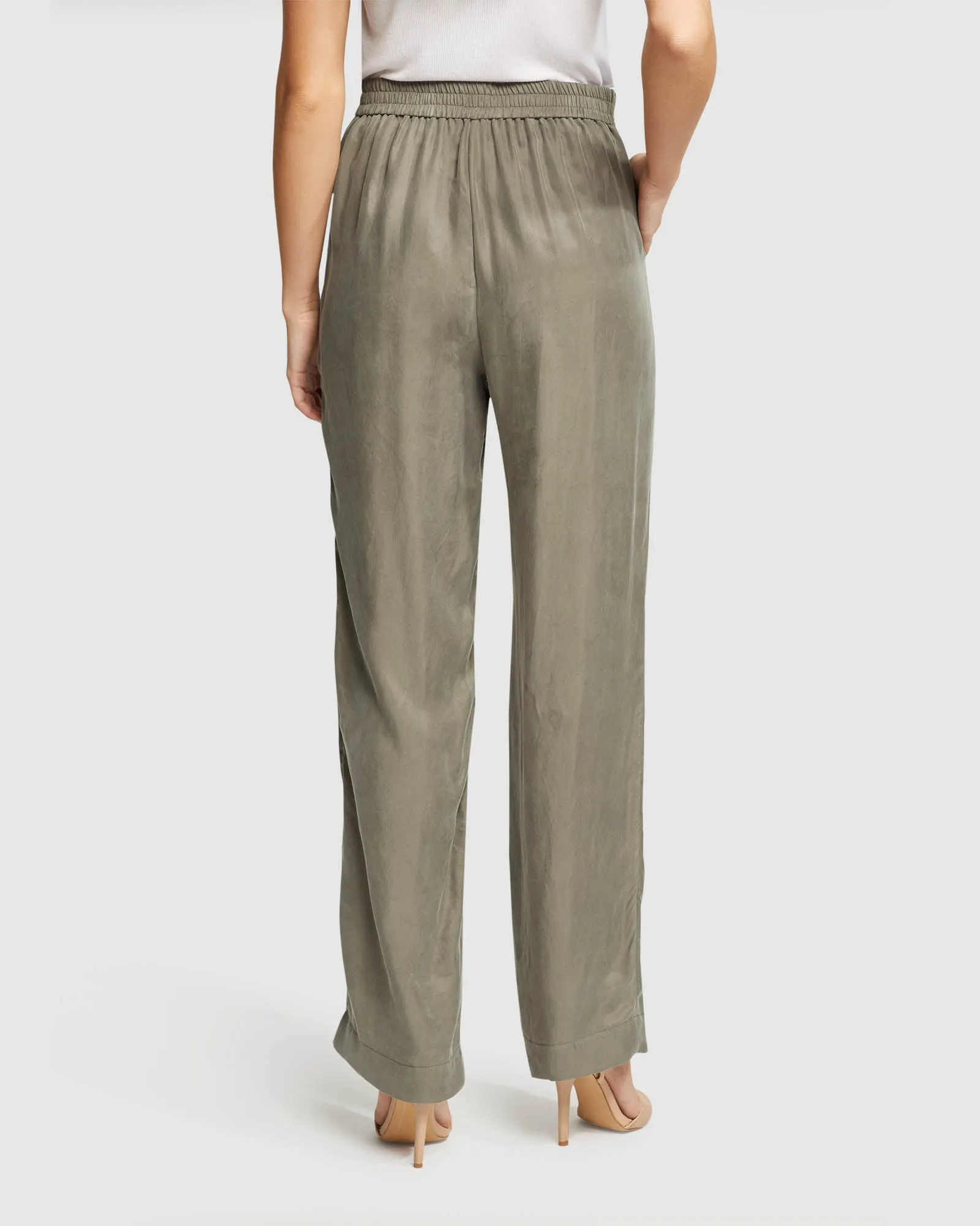 Katerina Cupro Blend Pants