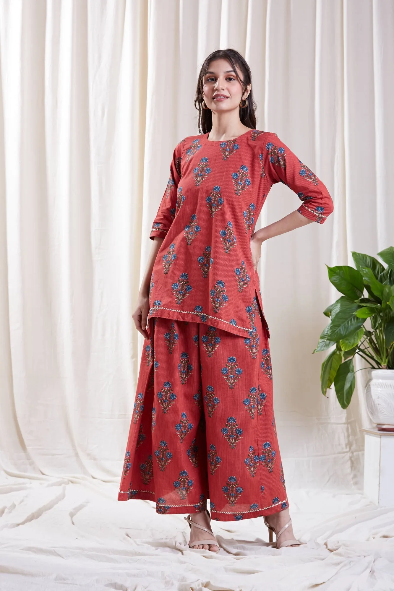 Kavya Pink Kurta Set