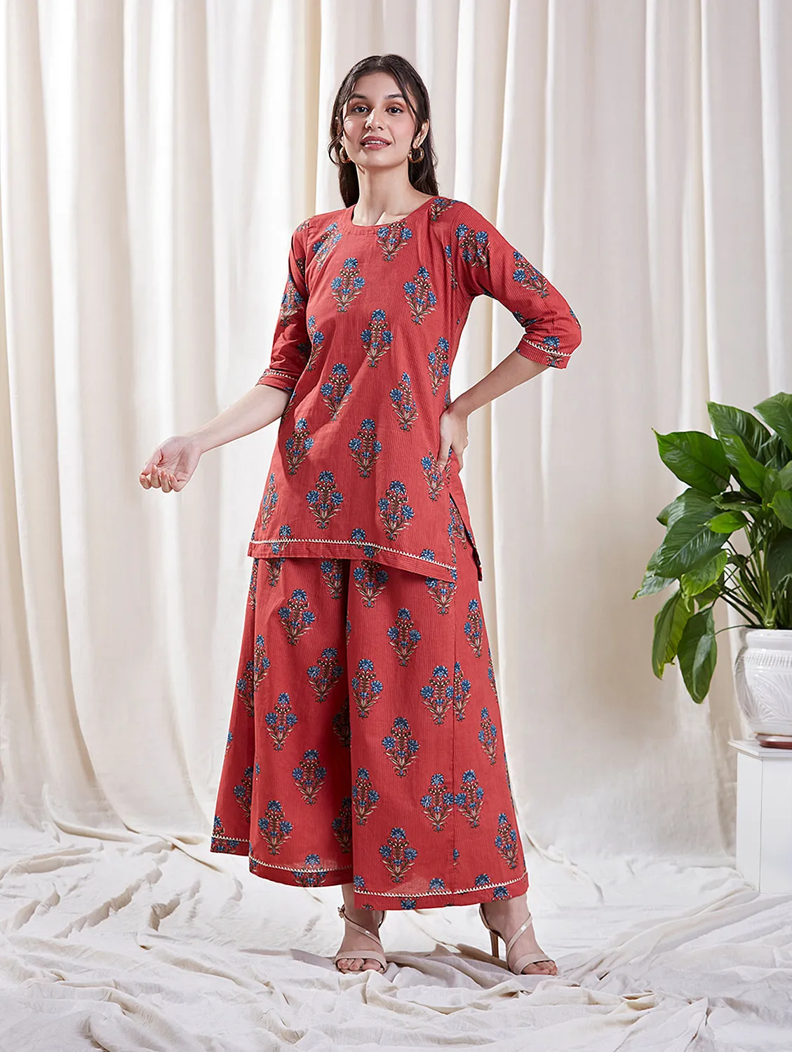 Kavya Pink Kurta Set