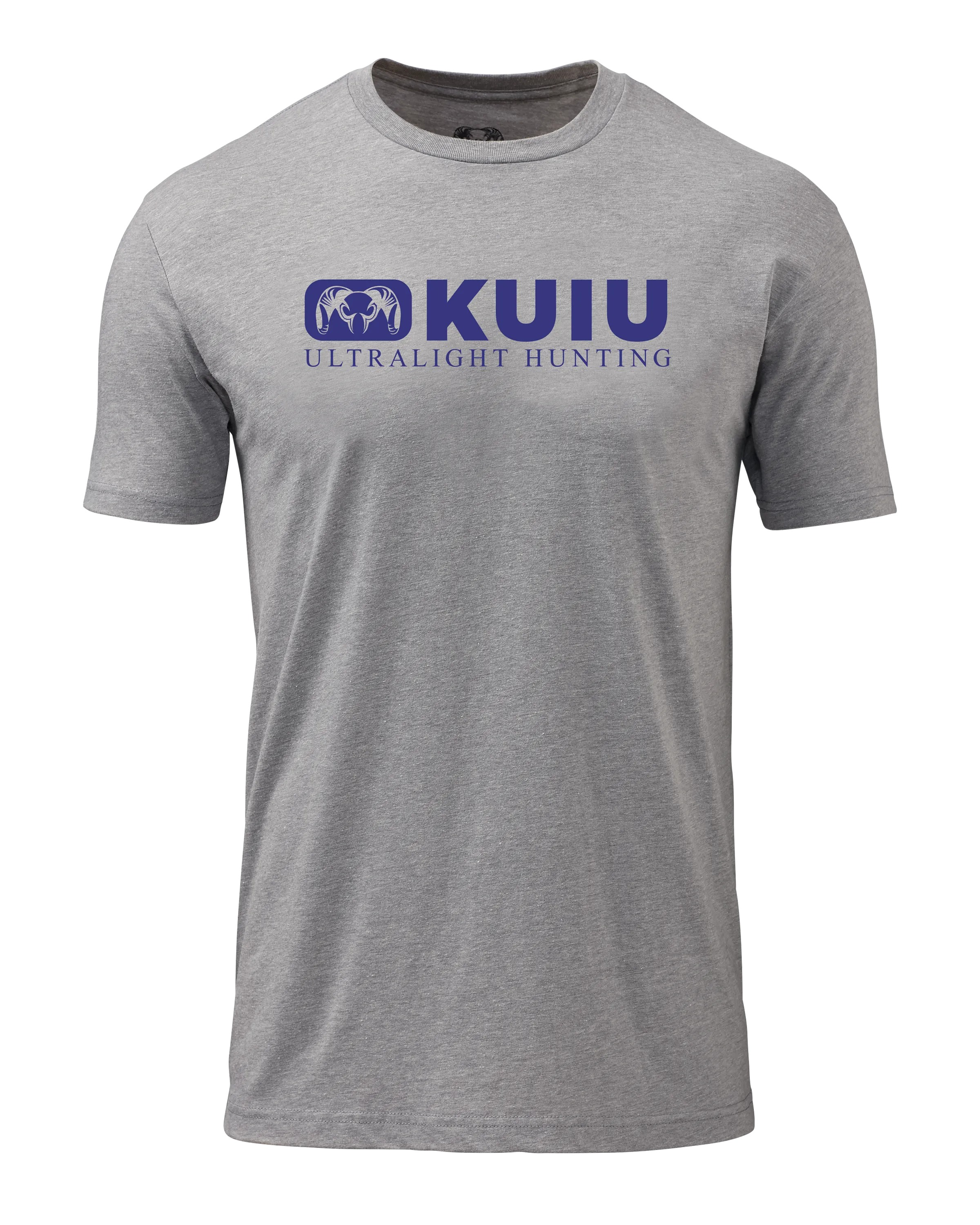 KUIU Block Logo T-Shirt | Heather Grey