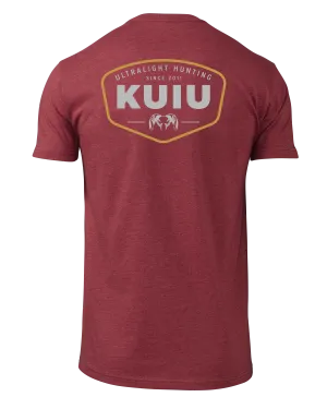 KUIU Ram Badge T-Shirt | Cardinal