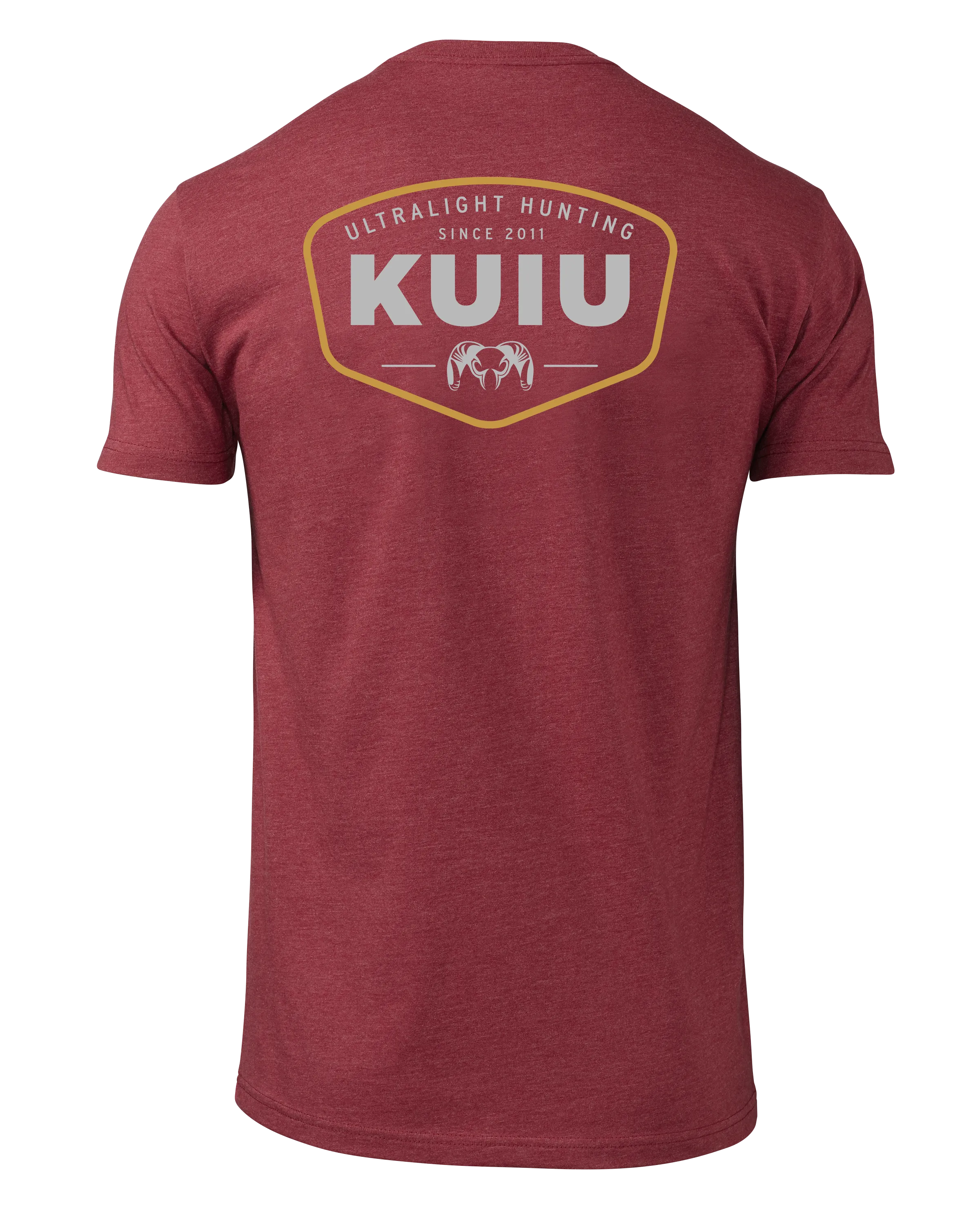 KUIU Ram Badge T-Shirt | Cardinal