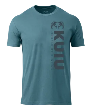 KUIU Solid Vertical T-Shirt | Indigo