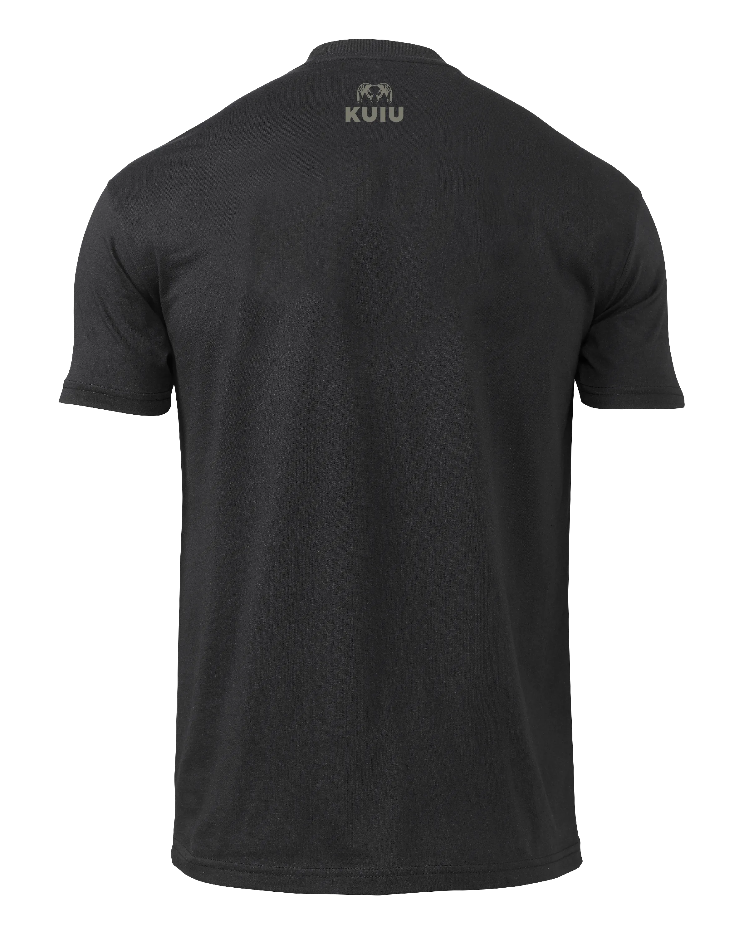 KUIU Topo Block Logo T-Shirt | Black