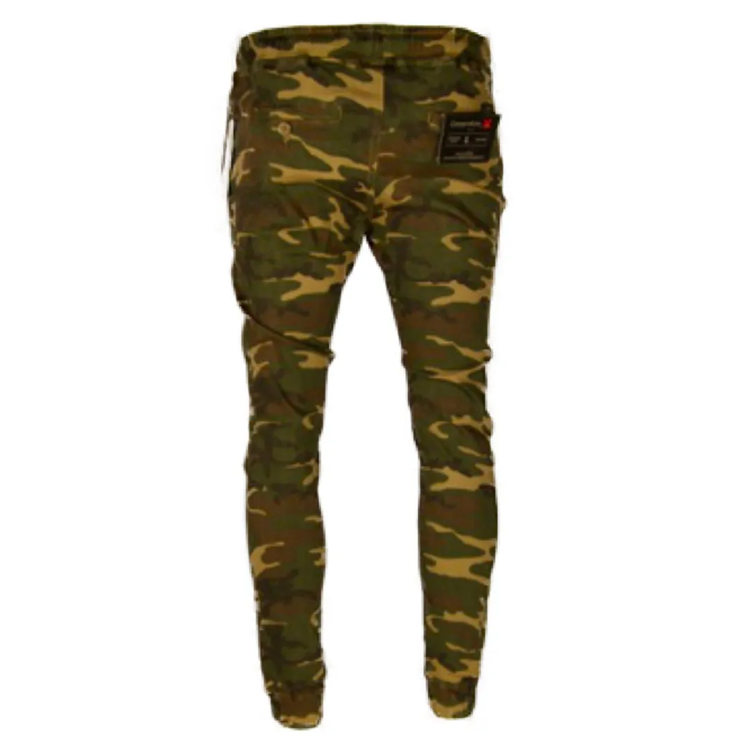 Men's Pants Relaxed Waist Drawstring Waist Straight Leg Casual Pants
