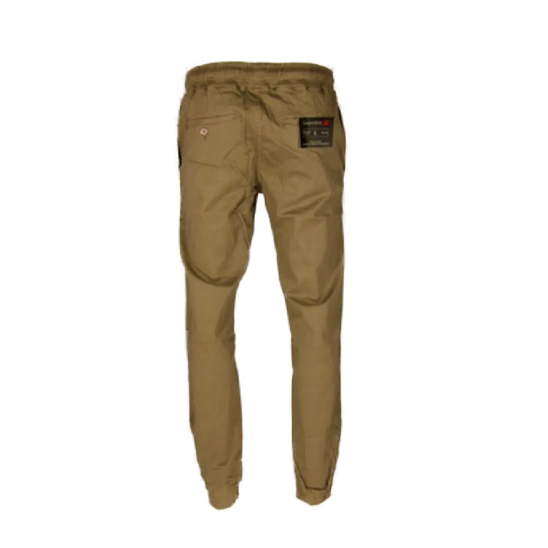 Men's Pants Relaxed Waist Drawstring Waist Straight Leg Casual Pants