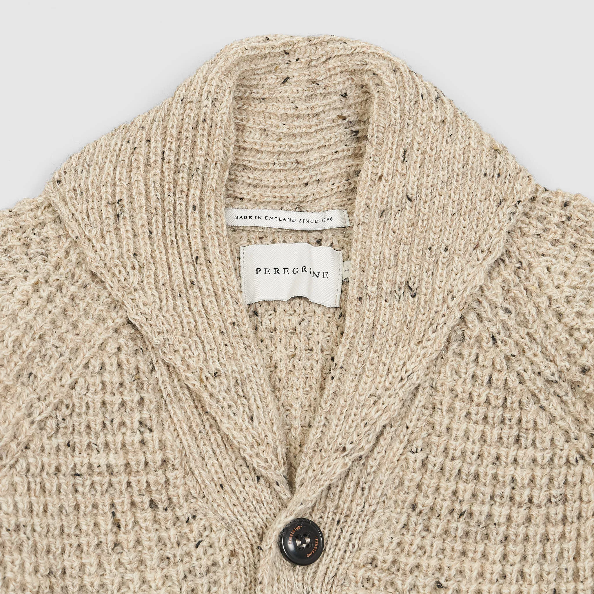 Peregrine Pure British Wool Shawl Cardigan