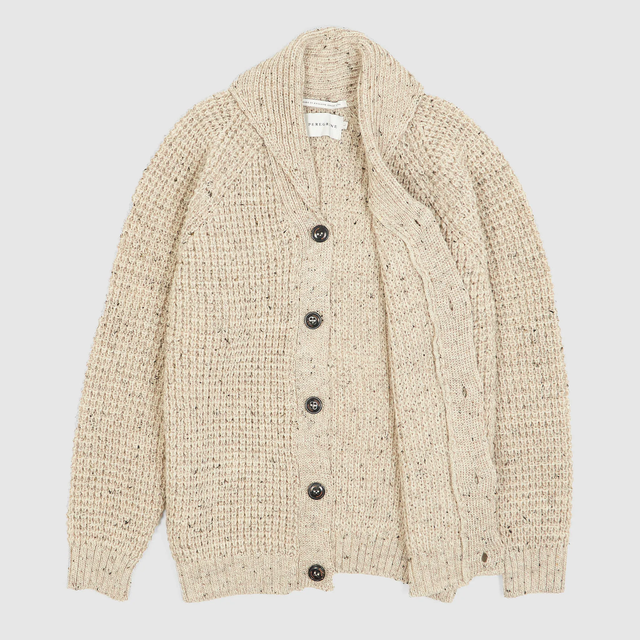 Peregrine Pure British Wool Shawl Cardigan
