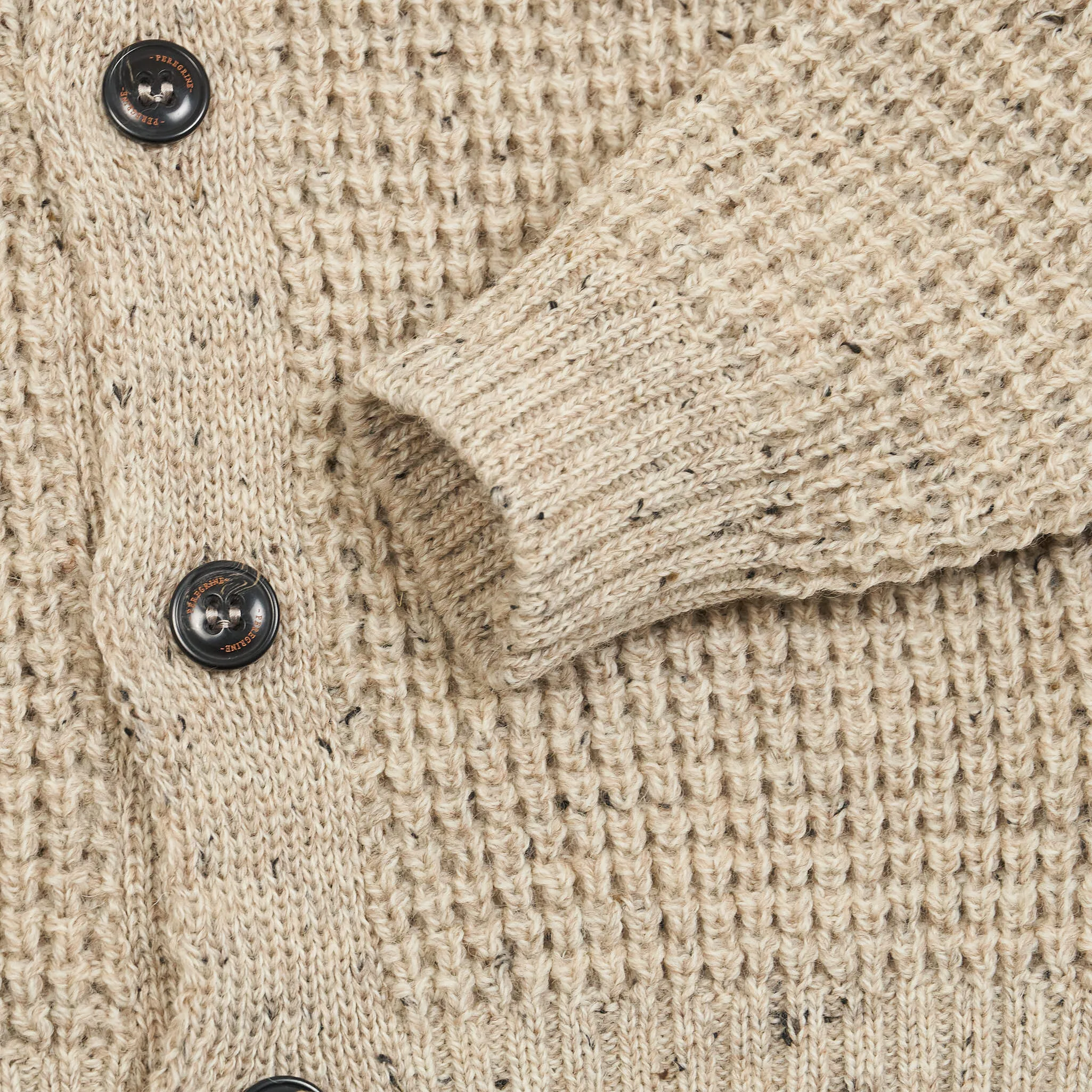 Peregrine Pure British Wool Shawl Cardigan