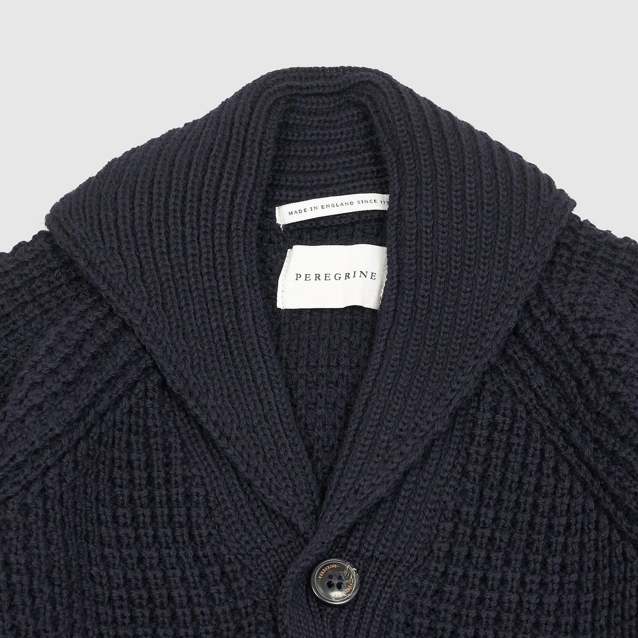 Peregrine Pure British Wool Shawl Cardigan