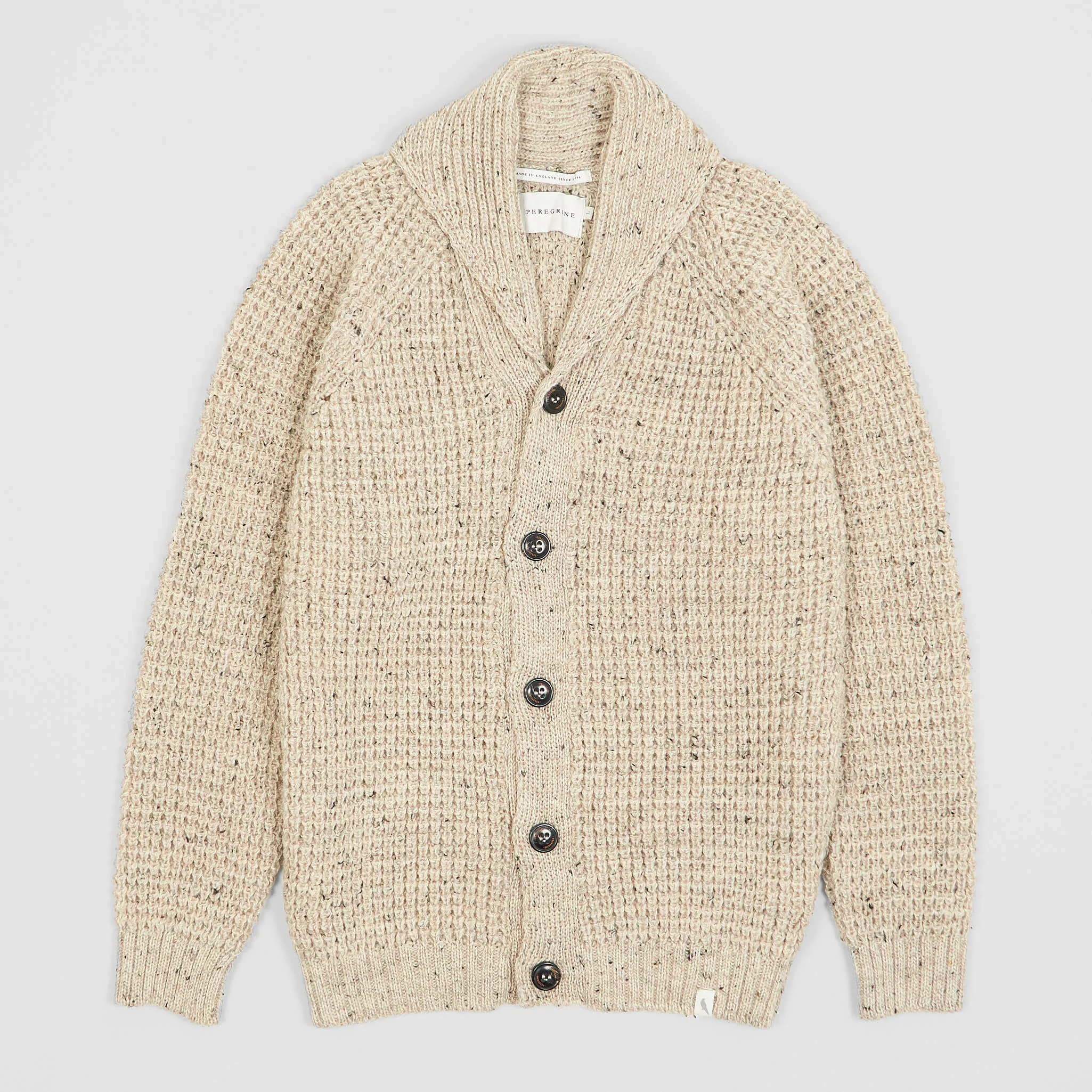 Peregrine Pure British Wool Shawl Cardigan