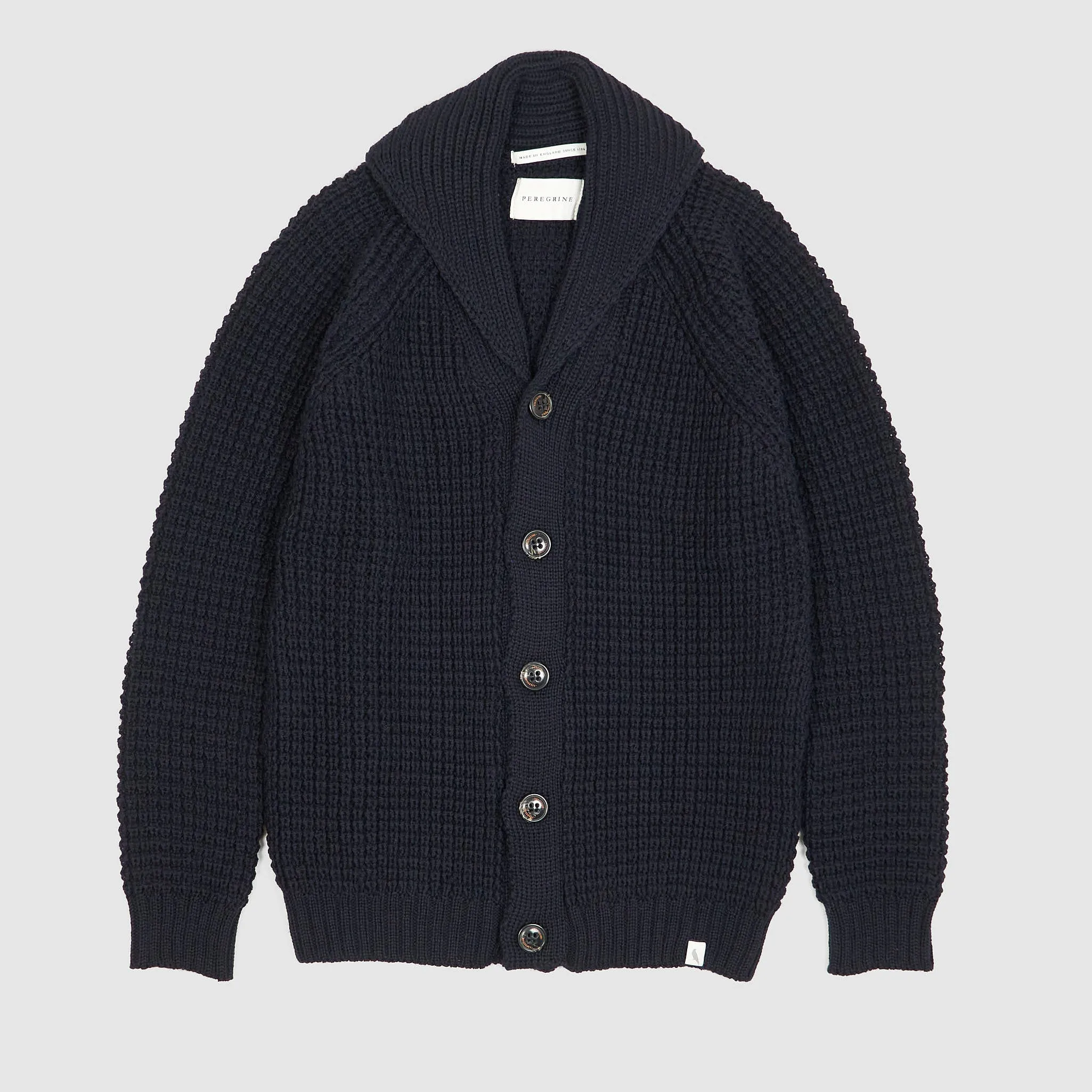 Peregrine Pure British Wool Shawl Cardigan