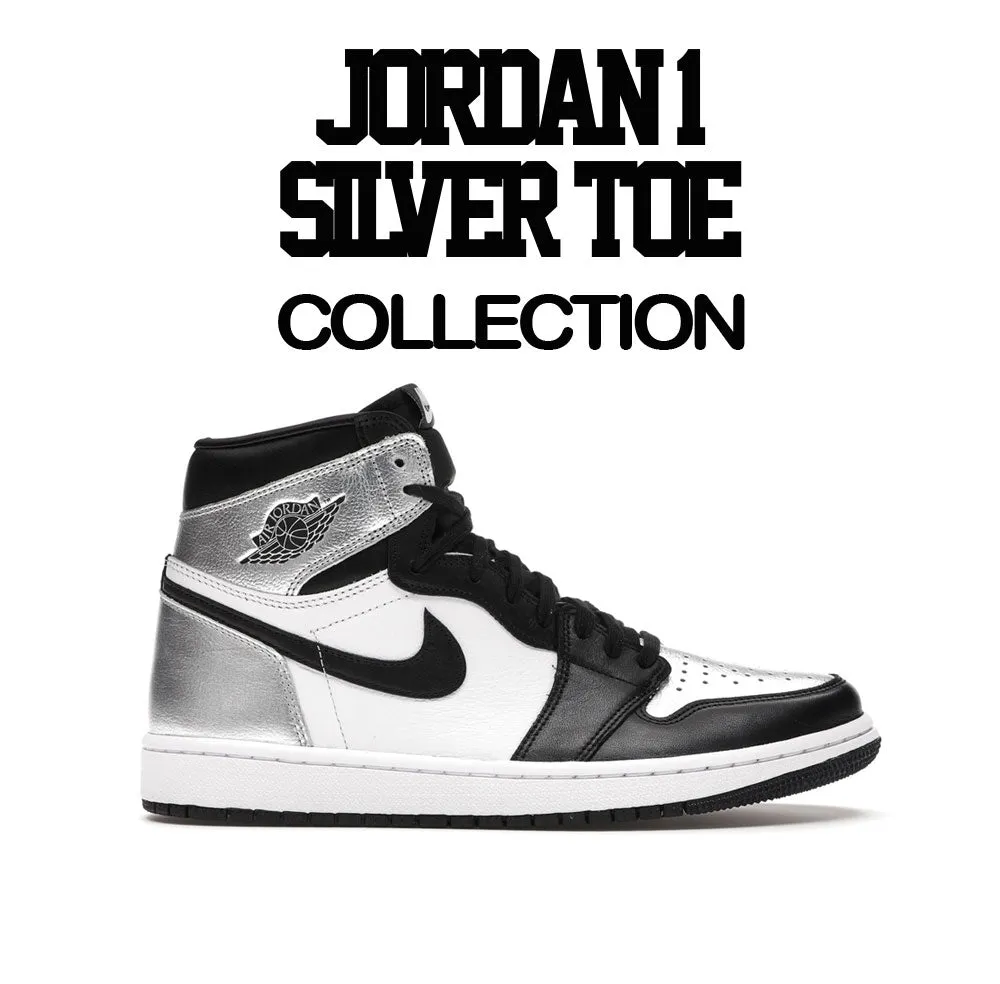 Retro 1 Silver Toe Everyday Shirt