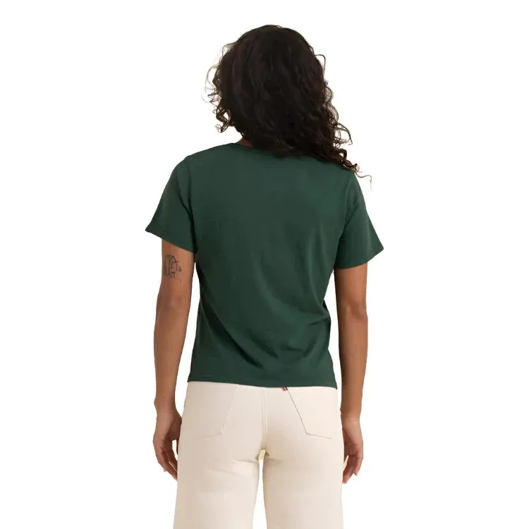 ROARK Women's Open Roads Everyday T-Shirt Emrald