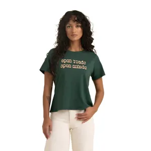 ROARK Women's Open Roads Everyday T-Shirt Emrald
