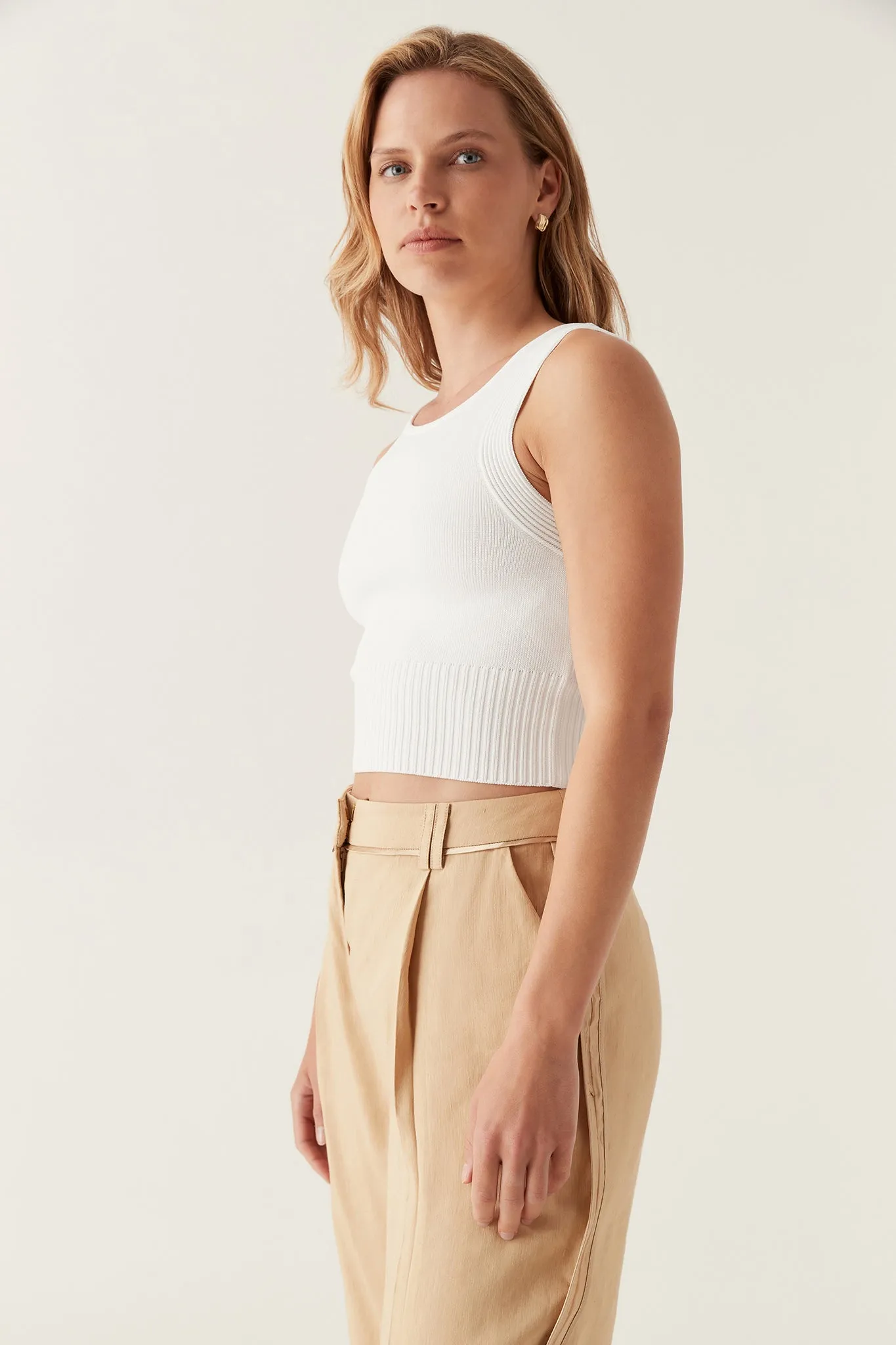Saoirse Scoop Back Neck Top
