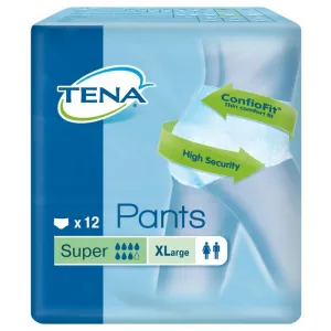 Tena Pants Super X - Large  -12 Pack