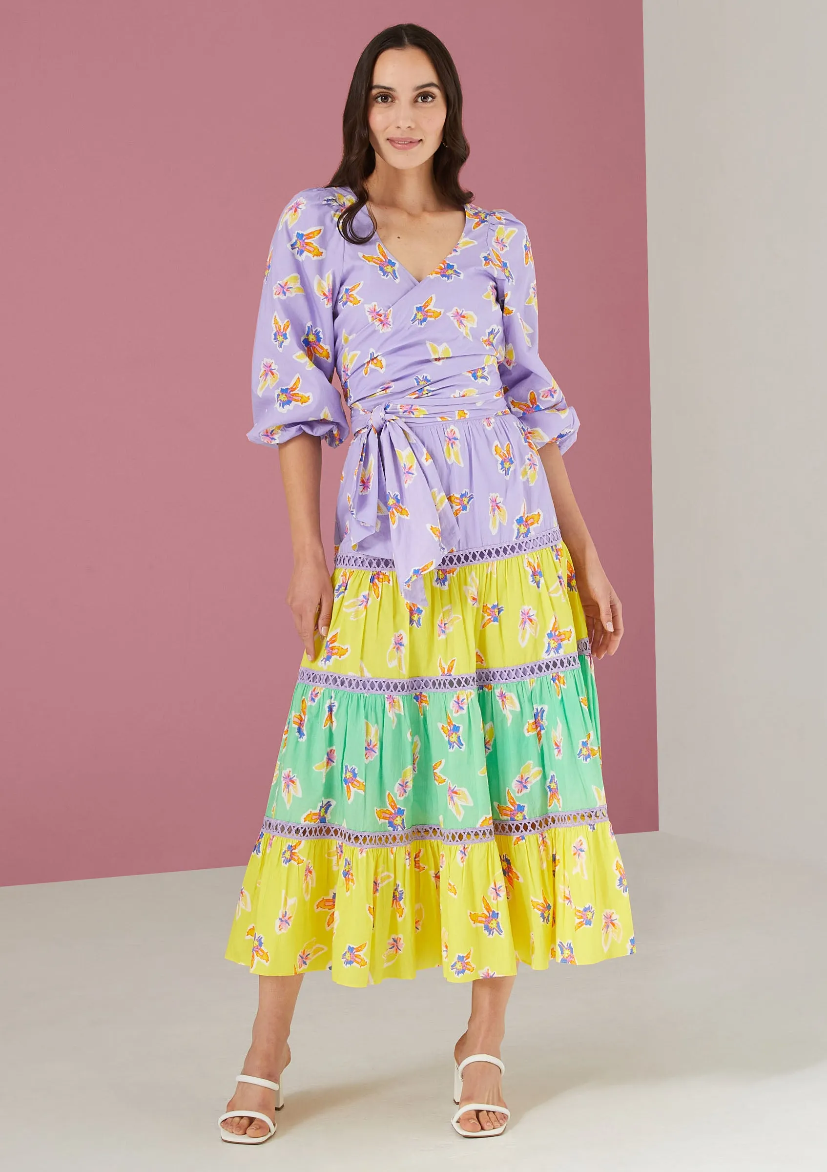 The Molly Wrap Top
