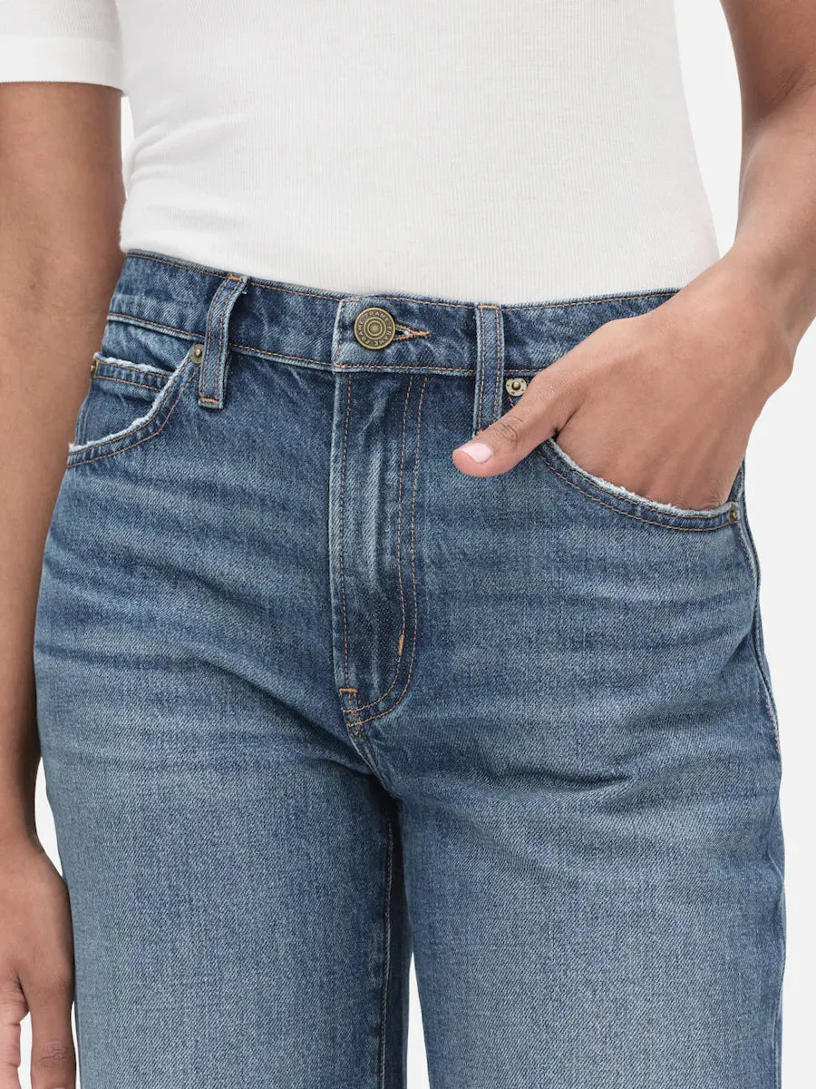 The Relaxed Straight Denim | Beluga Modern Chew