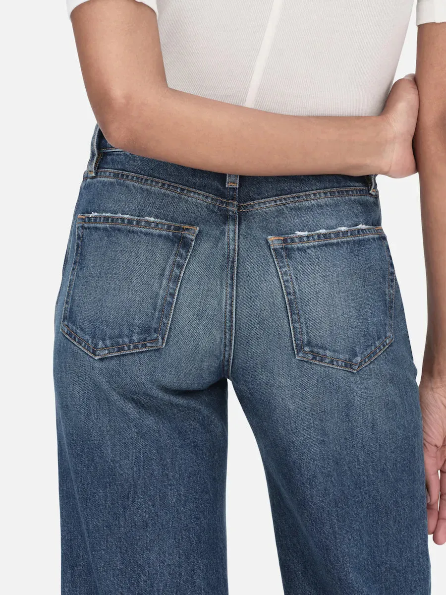 The Relaxed Straight Denim | Beluga Modern Chew